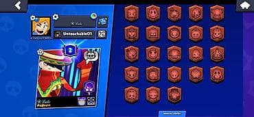 Brawl Stars oyun hesabı – vizual məhsul dəsti və irəliləyiş - Kupa — 4