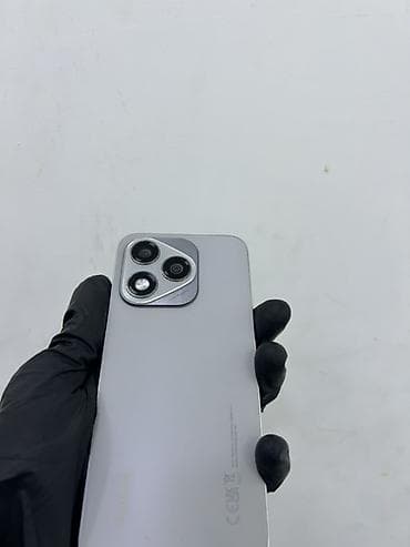 telefon samsuq: Honor 256 GB, rəng - Gümüşü, Barmaq izi, Face ID — 1