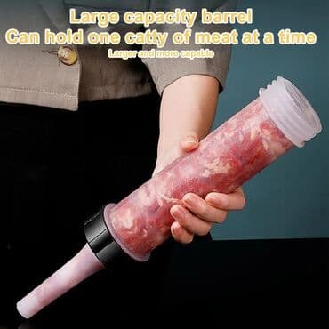 metbex ucun aksesuarlar: 3 başlıqlı ölçüdən ibaret olan Kolbasa dolduran ☑️Ölçüləri(15mm,20mm — 2