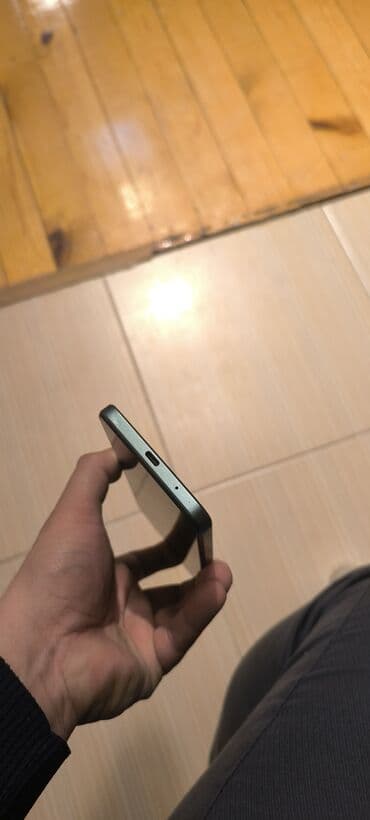 ses ucaldici: Redmi A3, 128 GB, rəng - Yaşıl, Barmaq izi — 5