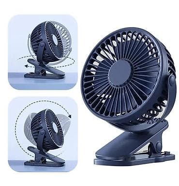ventil: Portativ Mini Klipsli Ventilyator USB Şarjlı 15sm 3 pərli . ❄️ — 2