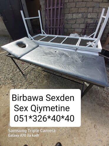 xirdalanda masaj edirem: Yeni, Kosmetoloji kuşetka, Qatlanmayan, rəng - Ağ — 29