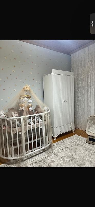 döşek satışı: Oğlan və qız üçün, Yeni, Yumru, Beşik, Dəst ilə, Matras ilə, Yellənmə mexanizm ilə — 4