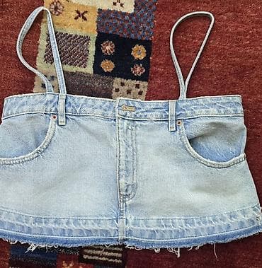 ZARA jean top - Brend: ZARA - Ölçü: S (EU S / USA S / MEX 26) -