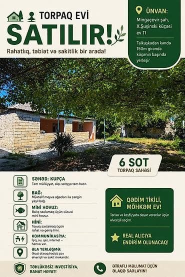 gence ev qiymetleri: 2 otaqlı, 67 kv. m, Kredit yoxdur, Orta təmir — 1