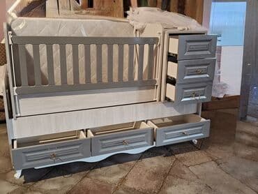 i̇sti pol: Oğlan və qız üçün, Dördbucaq, Beşik, Matras ilə, Yellənmə mexanizmsiz — 3