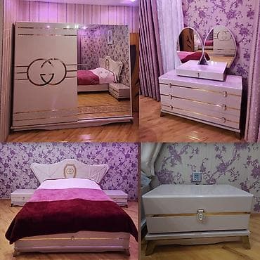 cut kravat: İkinəfərlik çarpayı, Dolab, Termo, 2 tumba — 1