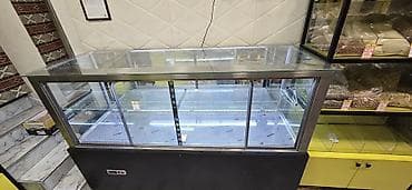Şüşə vitrinli soyuducu tezgah - Ön və yan tərəfləri temperli şüşədən lalafo.az -da Şüşə vitrinli soyuducu tezgah - Ön və yan tərəfləri temperli şüşədən