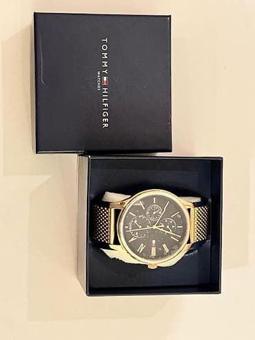 Smart qolbaqlar: Yeni, Qol saatı, Tommy Hilfiger, rəng - Qızılı — 3