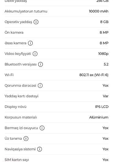 xiaomi planset: İşlənmiş Xiaomi Redmi Pad, 12,4", 256 GB, Ünvandan götürmə — 3