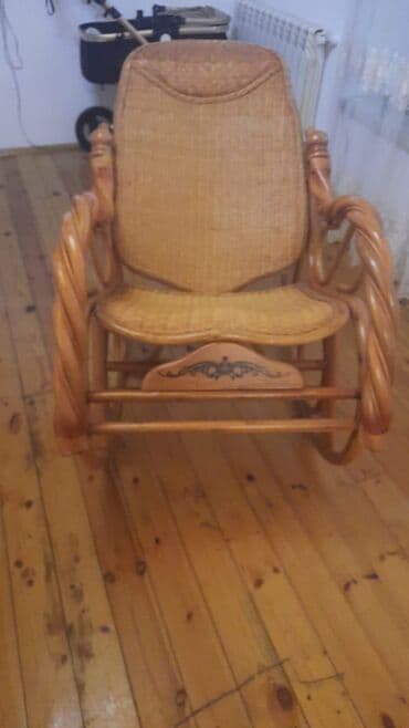 apşifka taxta: Б/у, Кресло-качалка — 1