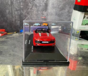 metbex tavan modelleri: Коллекционная модель AUDI R8 V10 Spyder Red 2012 Limited Edition — 10