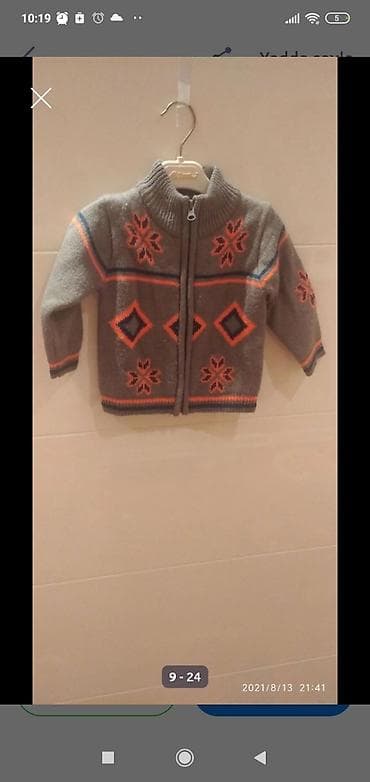 Koftalar, sviterlər: Uşaq sviter və jilet modelləri Məhsul təsviri: - Körpə və uşaqlar — 9