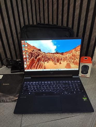 notebook: İşlənmiş HP Victus, 15.6 ", AMD Ryzen 5, 512 GB, Ünvandan götürmə — 1