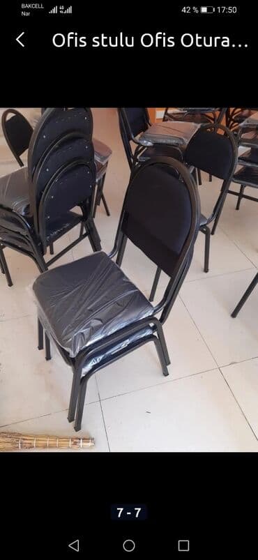 gaming oturacaqlar: Mətbəx üçün, Yeni, Qatlanmayan, Stul — 10