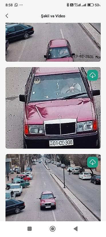 mersedes starter: Mercedes-Benz 190 (W201) sedan - Kuzov: 4 qapılı sedan, tünd qırmızı — 5