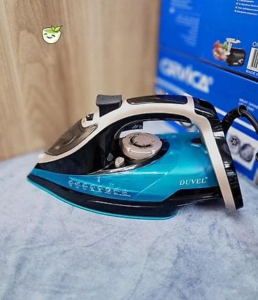 DUVEL buxarlı ütü Xüsusiyyətlər: - Nano-keramik altlıq: parça