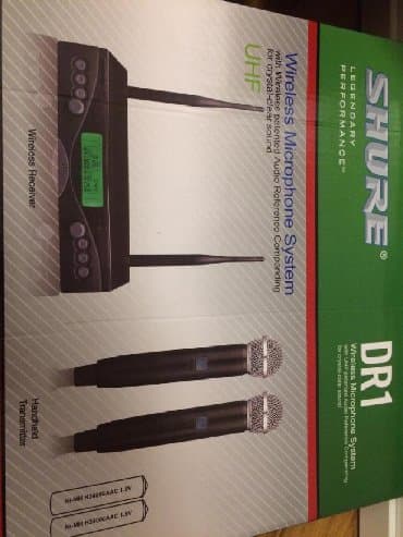 микрофон купить в баку: Shure mikrofon oxumaq üçün Təzə qutuda 2 ədədli led ekran — 13