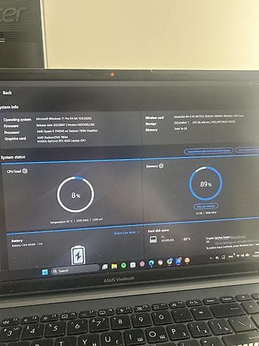 ASUS: İşlənmiş ASUS Vivobook, 15.6 ", AMD Ryzen 9, 1 TB — 3
