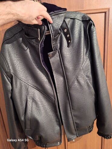 the nort face kurtka: Kurtka, Dəri, Qış, M — 1