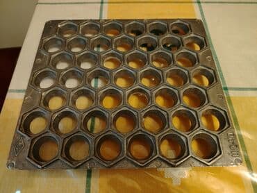 Şirniyyət qəlibləri, rəng - Gümüşü, Çuqun