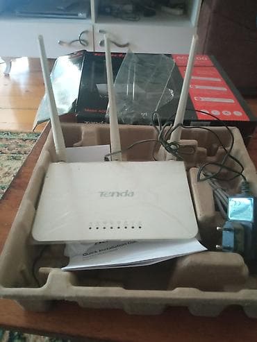 ev modemi: Tenda AC1200 Smart Dual-Band Wi‑Fi Router - Model: AC6/AC10 — 2