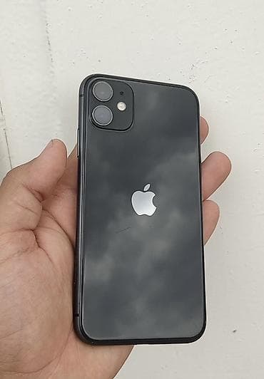 IPhone 11, 128 ГБ, Черный, Беспроводная зарядка, Face ID at lalafo.az IPhone 11, 128 ГБ, Черный, Беспроводная зарядка, Face ID