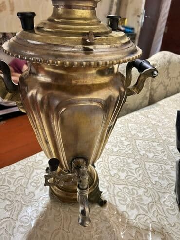 Kabab malları: İşlənmiş Od Samovar, 3 l, Ünvandan götürmə — 2