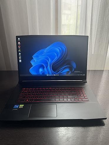 MSI oyun noutbuku - Ekran: 17.3" mat panel - Prosessor: Intel Core i7