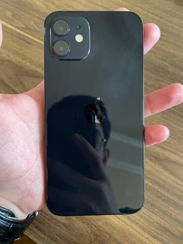 iphone 12 qiymeti irşad: IPhone 12, 128 GB, Qara, Face ID — 2