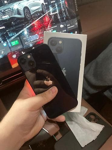 iphone en ucuz: IPhone 13, 128 GB, Midnight, Face ID — 10