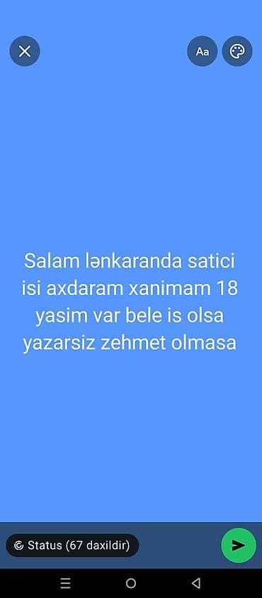evde qablasdirma isi 2023: Satışda digər ixtisaslar — 1