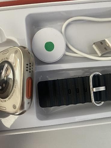 İşlənmiş, Smart saat, Sensor ekran, rəng - Qara — 4