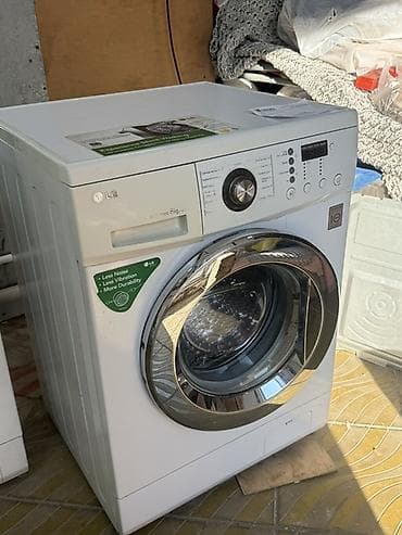 qapi matoru: LG önyükləməli paltaryuyan maşın - Inverter Direct Drive mühərrik (10 — 1