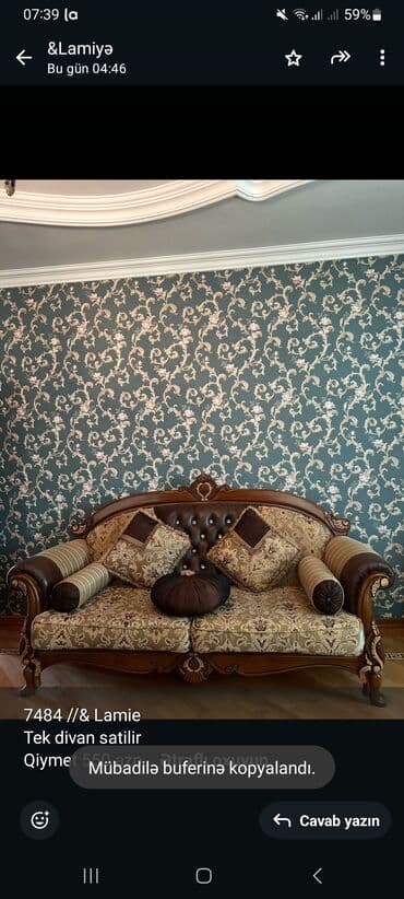 metbex divani satilir: Divan — 1