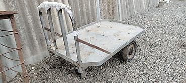 Mexaniki əl alətləri: Ağır yüklər üçün əl arabası (platforma tipli) - Geniş metal — 1