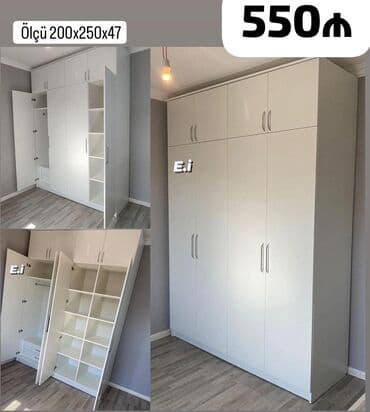 kupe şkaf: Kupe, Düz dolab — 2