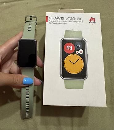 Smart saatlar: Huawei Watch Fit – ağıllı saat - Model: Huawei Watch Fit - Ekran — 1