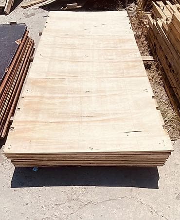 Древесные плиты: Kalıp üçün kontrplak lövhələr Boy 2.40meni 1.10m,qaliniğ 18mm - — 3