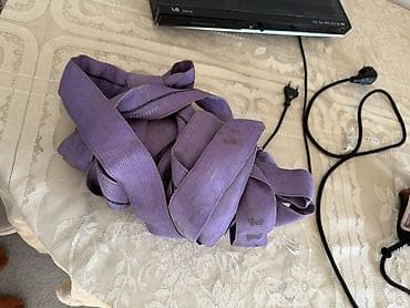 Qapılar və aksessuarlar: Bənövşəyi rəngli tekstil qaldırma kəməri (sapan) - Material: möhkəm — 3