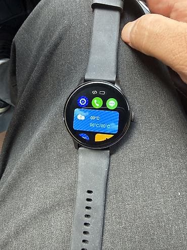 Smart saat, Smart, Sensor ekran, rəng - Qara — 3
