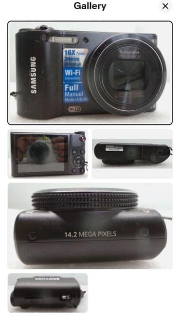 Mətbəx texnikası: Rəqəmsal fotoaparat Samsung wb152f. Ideal vəziyyətdə.Tam — 4