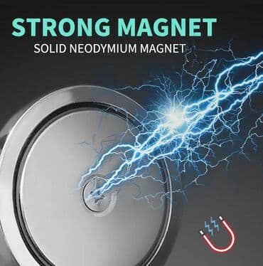 ağ maqnit: Maqnit 150kq-80 azn 230kq-100azn super maqnit gücü xüsusiyyətlər: 1 — 2