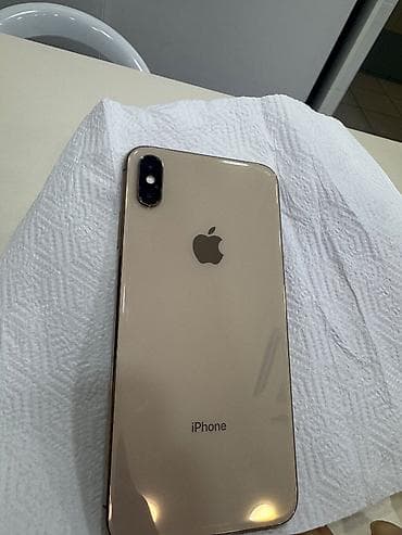 apple iphone 3g: IPhone Xs Max, 64 GB, Qızılı, Face ID — 4