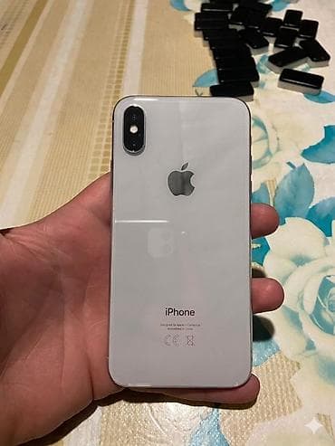 IPhone X, 256 GB, Ağ, Face ID