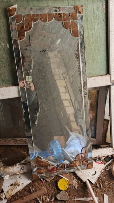 Bitkilər: Güzgü Döşəmə üstü, Düzbucaqlı, Dekorativ, Çərçivə ilə — 4