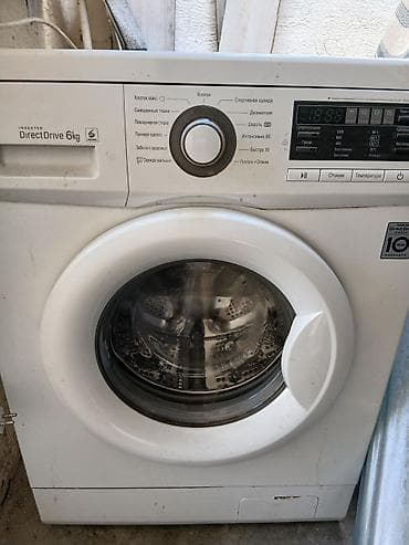 iphon 10: Paltaryuyan maşın LG, 6 kq, İşlənmiş, Avtomat, Qurutmasız — 3