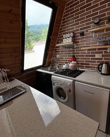 mini evler: Qəbələdə A-Frame dizaynlı günlük kirayə ev - Yer: Qəbələ, Azərbaycan — 7
