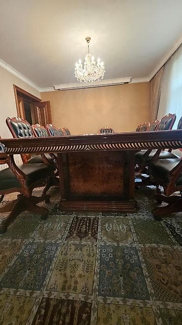 stulla: Klassik üslublu premium iclas otağı dəsti - Dəst: Uzun düzbucaqlı — 6