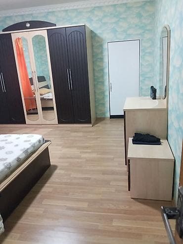 Аренда квартир: 1 otaqlı mənzil – mebellə Plan: studiya tipli zal və açıq mətbəx — 2